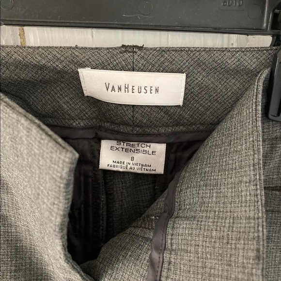 Van Heusen business pants, gray, Size 8 - Picture 2 of 3